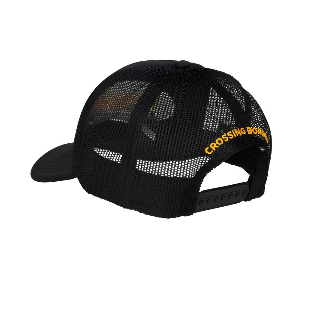 Canale x Crossing Borders Speedboat Trucker (Black)