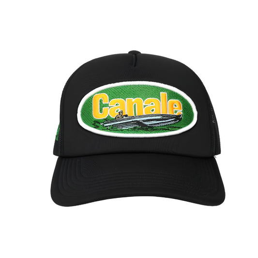 Canale x Crossing Borders Speedboat Trucker (Black)