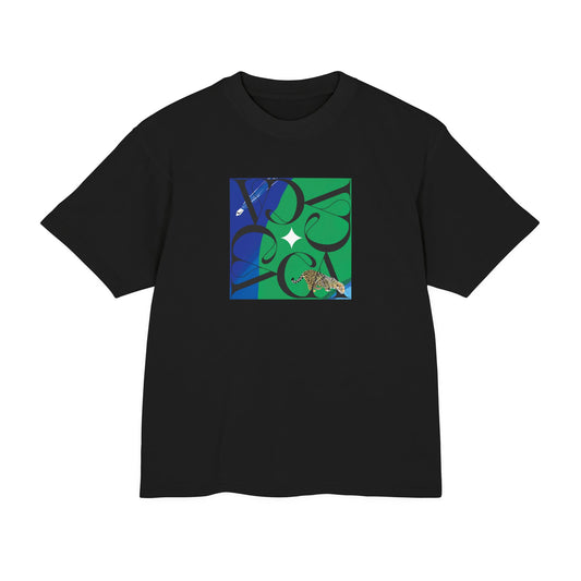 CA Tiger Print T-Shirt (Black)